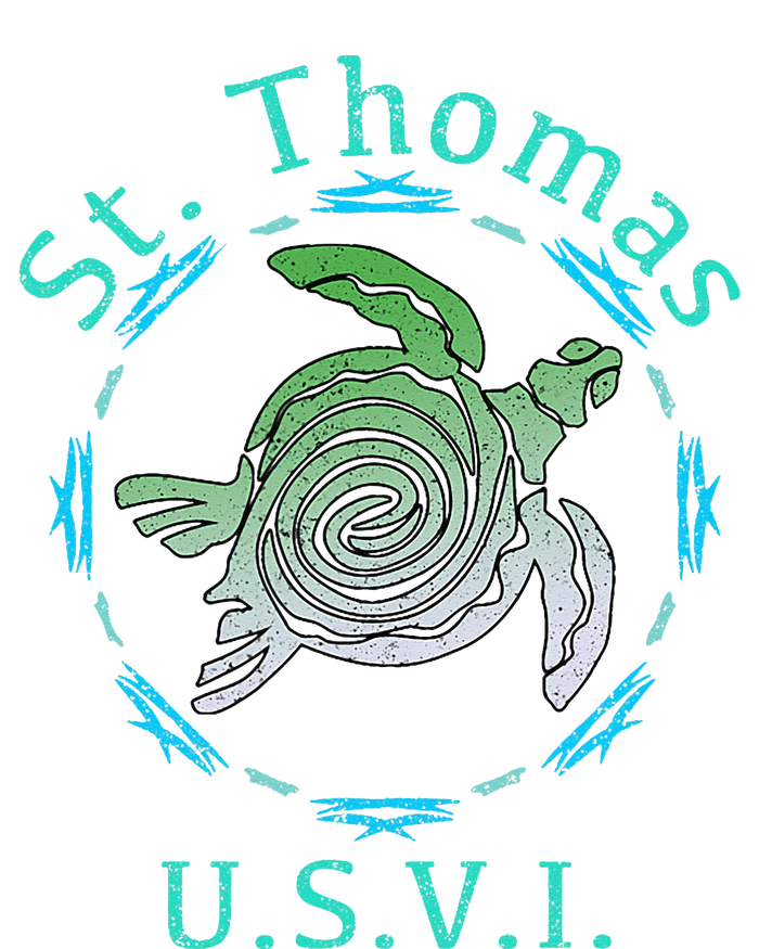 St. Thomas Vintage Tribal Turtle T-Shirt