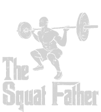 The Squat Father Funny Dad Workout Weights Gym Fathers Day T-Shirt