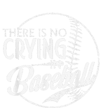 There Is No Crying In Baseball Sports Funny Baseball Yupoong Adult 5-Panel Trucker Hat