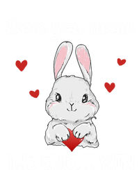 Love You More The End I Win Funny Bunny Loves Rabbit Mom Dad Meaningful Gift Kids Tie-Dye T-Shirt