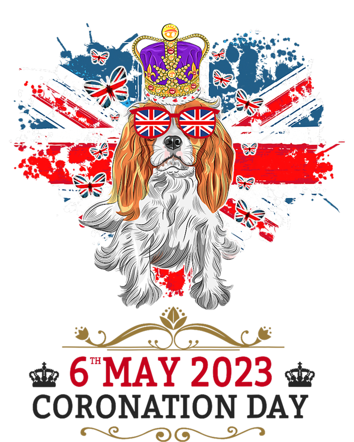 Cavalier King Charles Coronation Ideas Wo & Union Jack Tall Fusion ChromaSoft Performance T-Shirt