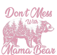 Funny Mama Bear Don't Mess With Mama Bear Mothers Day Dry Zone Grid Polo