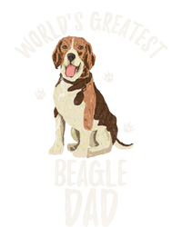 Vintage Worlds Greatest Beagle Dad Funny Dog Dad Pet Lover Meaningful Gift T-Shirt