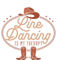 Line Dancing Is My Therapy Country Music Line Dancer Women's T-Shirt