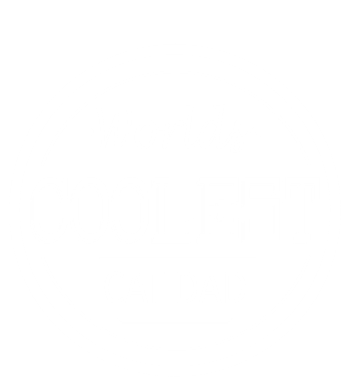 Worlds Coolest Cat Dad Gift T-Shirt