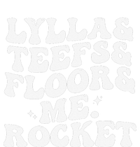 Lylla Teefs Floor and Me. Rocket Hoodie