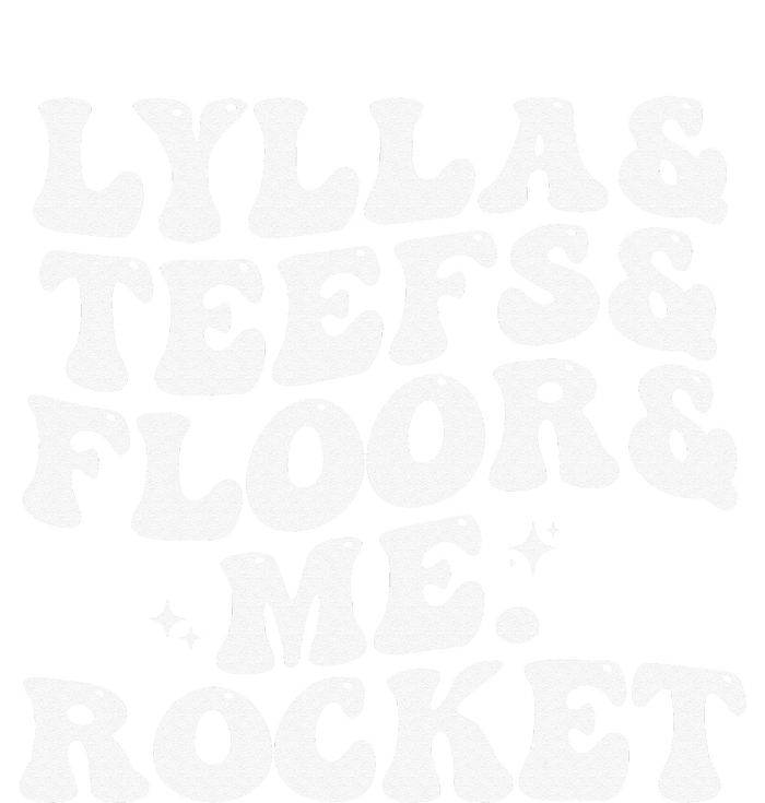 Lylla Teefs Floor and Me. Rocket Hoodie