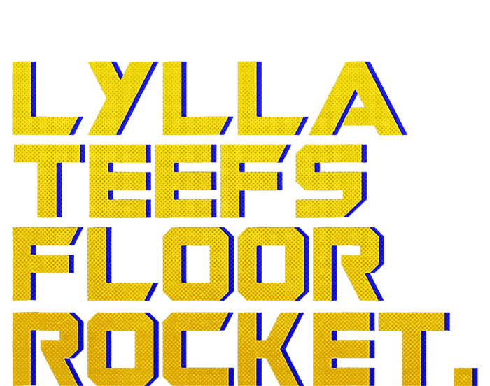 Lylla Teefs Floor & Rocket. Vol 3 Retro Galaxy Style T-Shirt