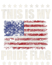 This Is My Pride Flag USA American 4th of July Patriotic T-Shirt