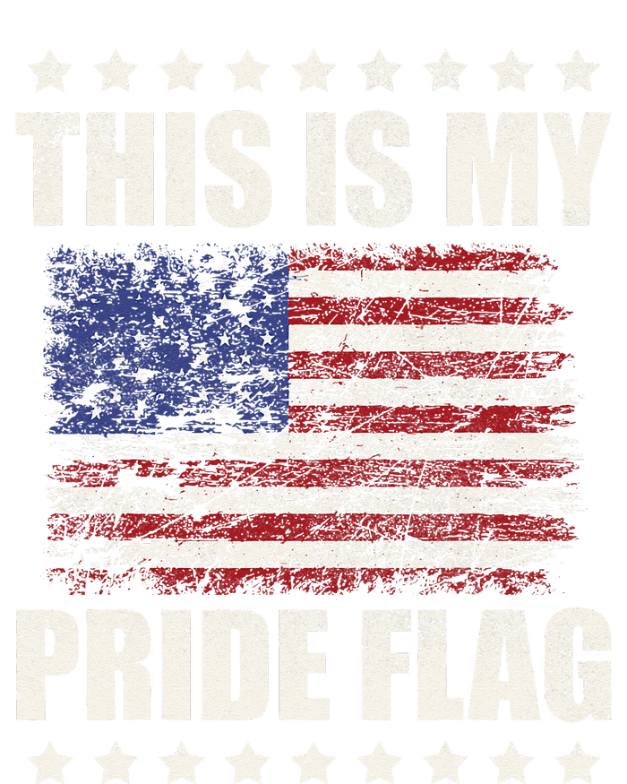 This Is My Pride Flag USA American 4th of July Patriotic T-Shirt