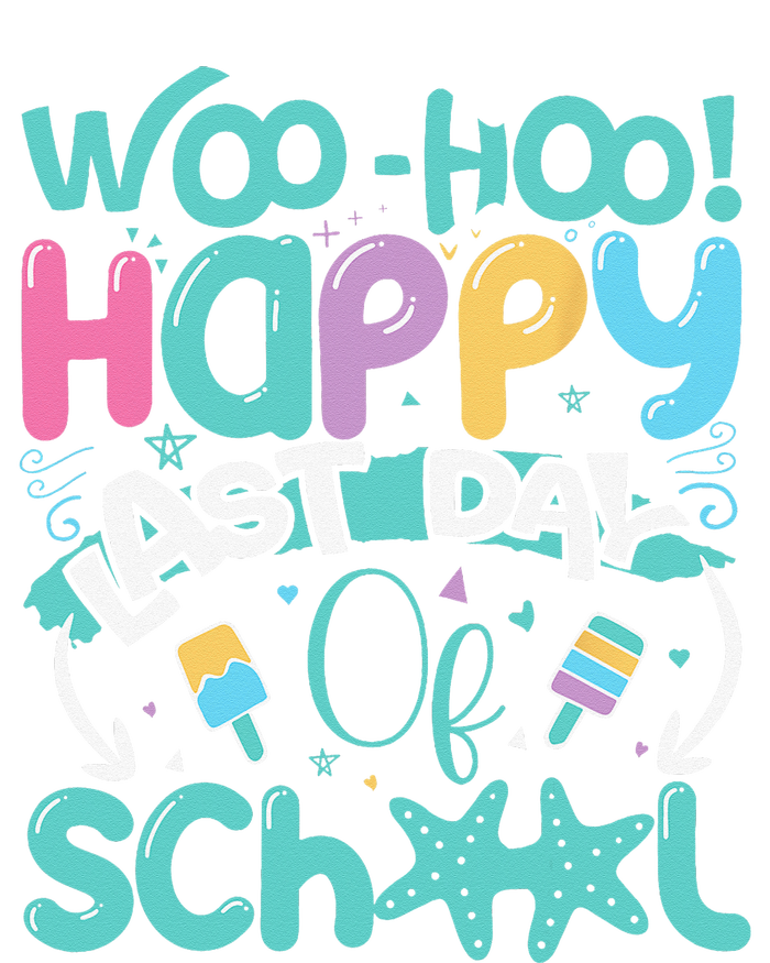 Woo Hoo Happy Last Day of School Fun Teacher Student Sustainable Knit Beanie