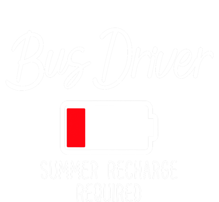 Bus Driver Summer Recharge Required Last Day School Kids Hoodie