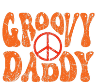 Groovy Daddy 70s Aesthetic Nostalgia 1970s Retro Dad T-Shirt