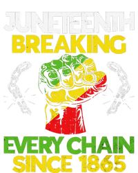 Juneteenth Breaking Every Chain Since 1865 African American High Crown Mesh Back Trucker Hat