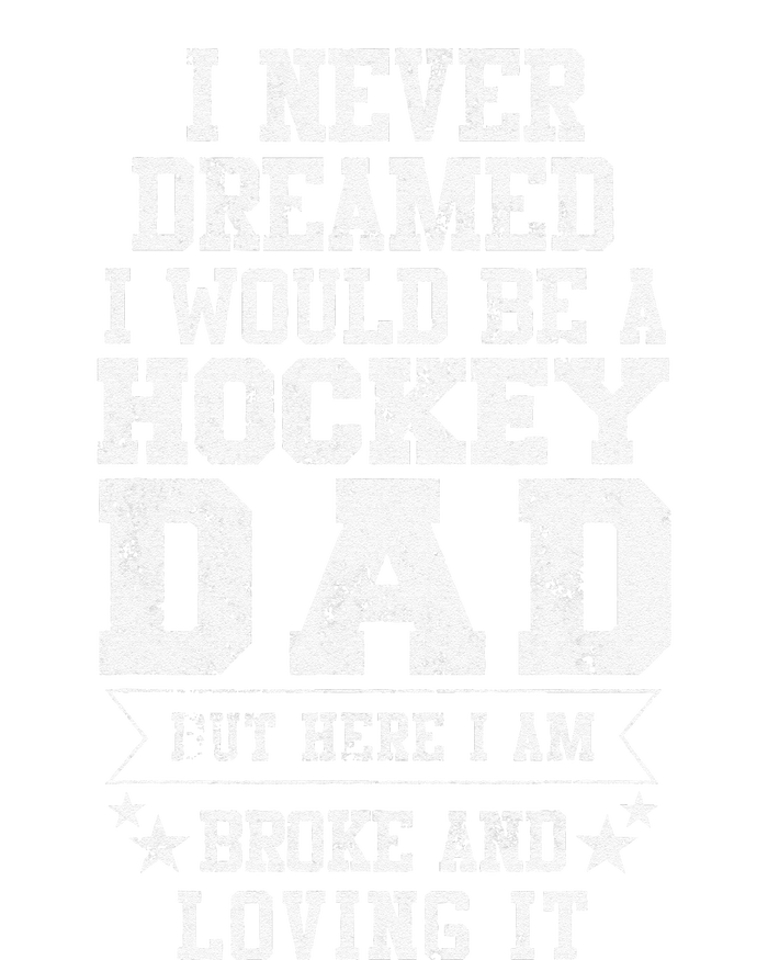 Hockey Dad Funny Fathers Day Tee Dads Gift Button