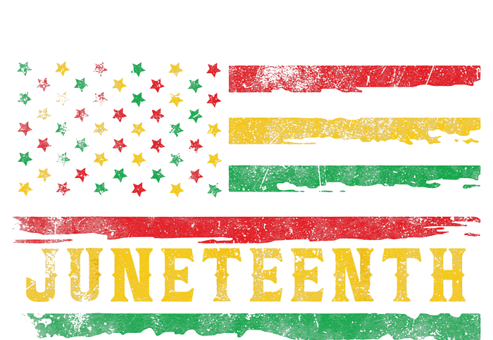 Juneteenth Flag African American Wo Tie-Dye T-Shirt