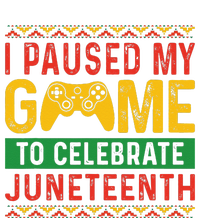 Juneteenth Gamer I Pause My Game To Celebrate Juneteeth Women's Fleece Hoodie