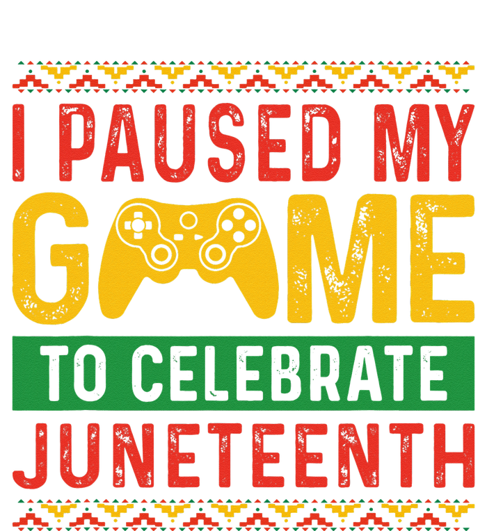 Juneteenth Gamer I Pause My Game To Celebrate Juneteeth Women's Fleece Hoodie