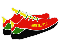 Juneteenth Sneakers Tennis Shoe Lover Cooling Performance Crew T-Shirt