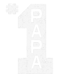 Papa Number One 1 Grandpa Fathers Day From Grandson Funny Pa T-Shirt