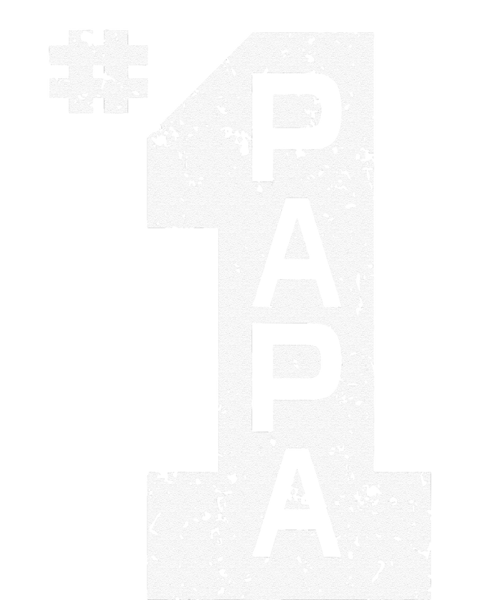 Papa Number One 1 Grandpa Fathers Day From Grandson Funny Pa T-Shirt