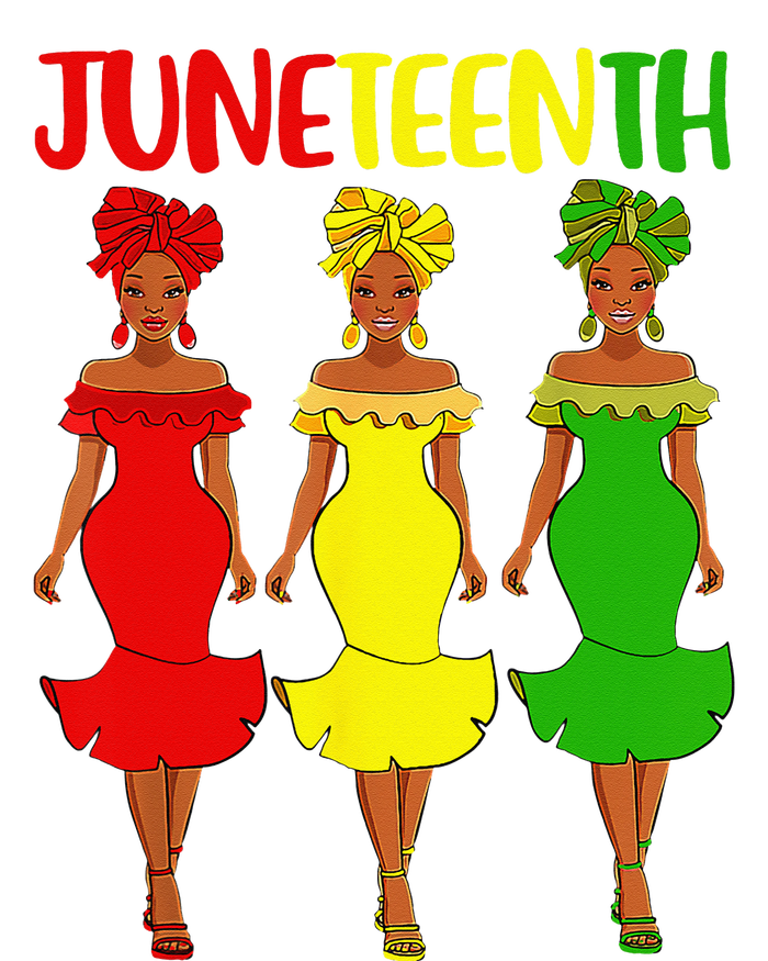 Juneteenth Is My Independence Day Afro Melanin Black Wo T-Shirt