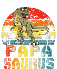 Papasaurus T Rex Dinosaur Funny Papa Saurus Family Matching Gift Softstyle Adult Sport Polo