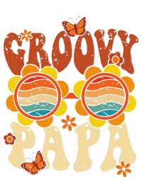 Retro Groovy Papa 70s Aesthetic 1970s Fathers Day T-Shirt