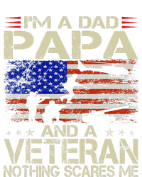 Im A Dad Papa And Veteran Funny Retro Veterans Day Softstyle Adult Sport Polo