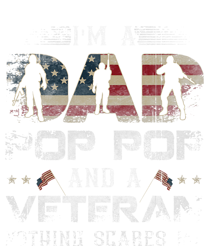 Pop Pop Veteran Fathers Day Gift From Daughter Wife For Dad T-Shirt