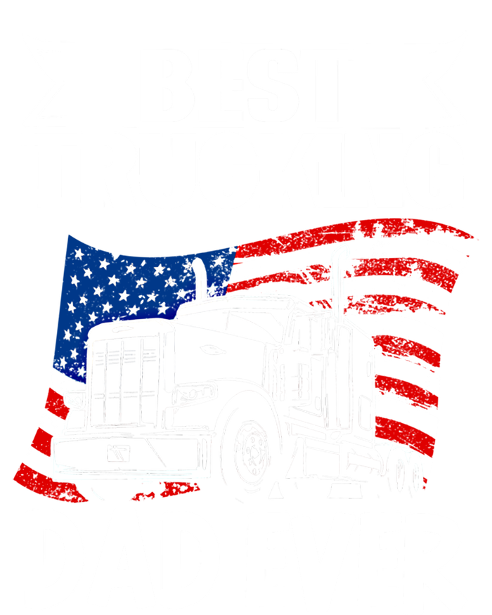 Trucker Truck Driver Best Trucking Dad Ever Gift Short Acrylic Beanie