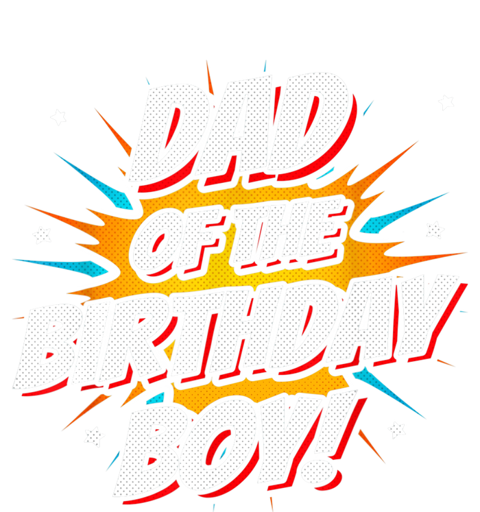 Superhero Party - Comics Birthday - Dad of Birthday Boy Metallic Star Ornament