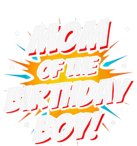 Superhero Party - Comics Birthday - Mom of Birthday Boy 7-Panel Snapback Hat