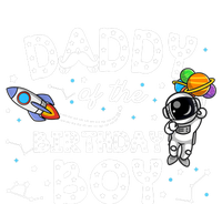 Dad of the Birthday Astronaut Boy Space Theme Birthday Gift Kids Long Sleeve Shirt