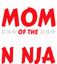 Birthday Ninja Party - Mom of the Birthday Ninja Women's V-Neck T-Shirt