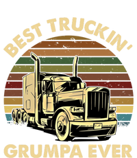 Vintage Best Truckin Grumpa Ever Retro Fathers Day Gift Great Gift T-Shirt