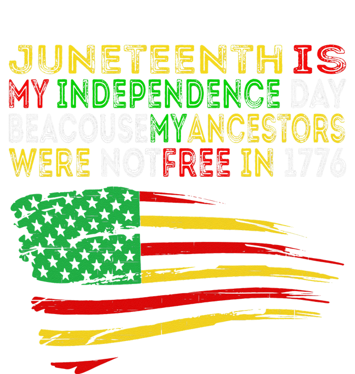 Happy Juneteenth Is My Independence Day Free ish Black Softstyle Adult Sport Polo