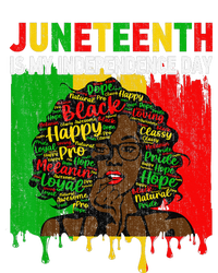 Juneteenth Is My Independence Day Black Black Queen T-Shirt