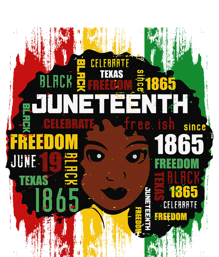 Juneteenth Is My Independence Day Black  Freedom 1865 Ladies Essential Flowy Tank