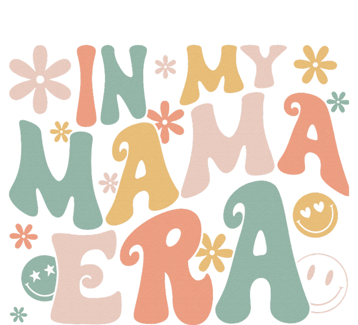 Funny In My Mama Era Lover Groovy Retro Mom Mother's Day Canvas