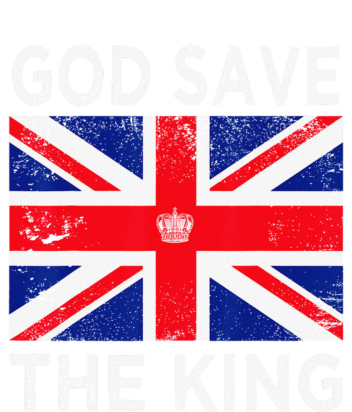 God Save The King Charles III. UK Flag Top King Charles Ladies Essential Flowy Tank