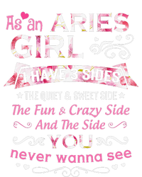 As An Aries I Have 3 Sides The Quiet And Sweet Side Drawstring Bag