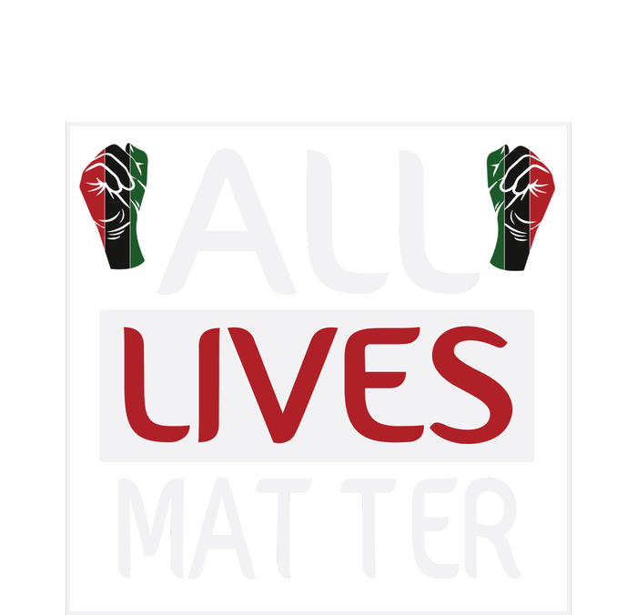 All Lives Matter Juneteenth Day Gift Pom Pom 12in Knit Beanie