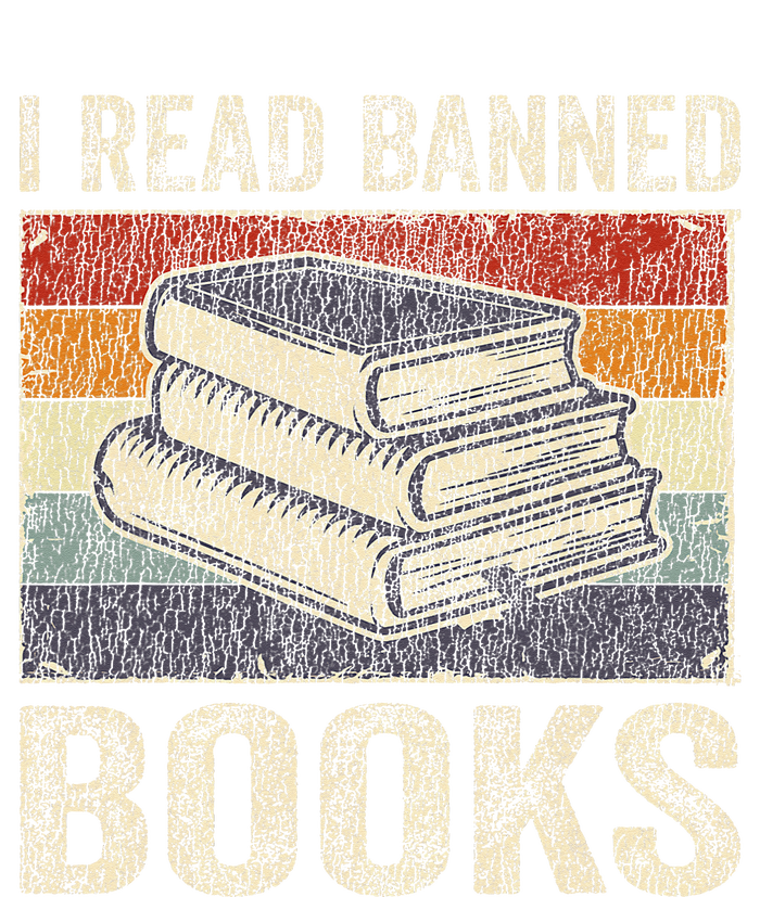 I Read Banned Books Week Librarian Freedom Reader Nerd Performance Sprint T-Shirt