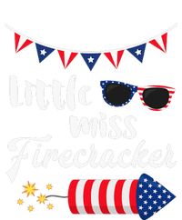 Little Miss Firecracker 4th Of July T-Shirt