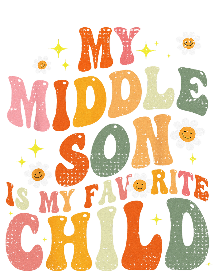 My Middle Son Is My Favorite Funny Parent Daisy Tall T-Shirt