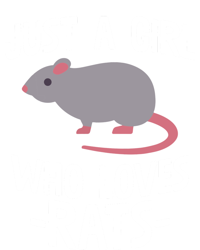 Just A Girl Who Loves Rats Rat Lover Gift Kids Hoodie