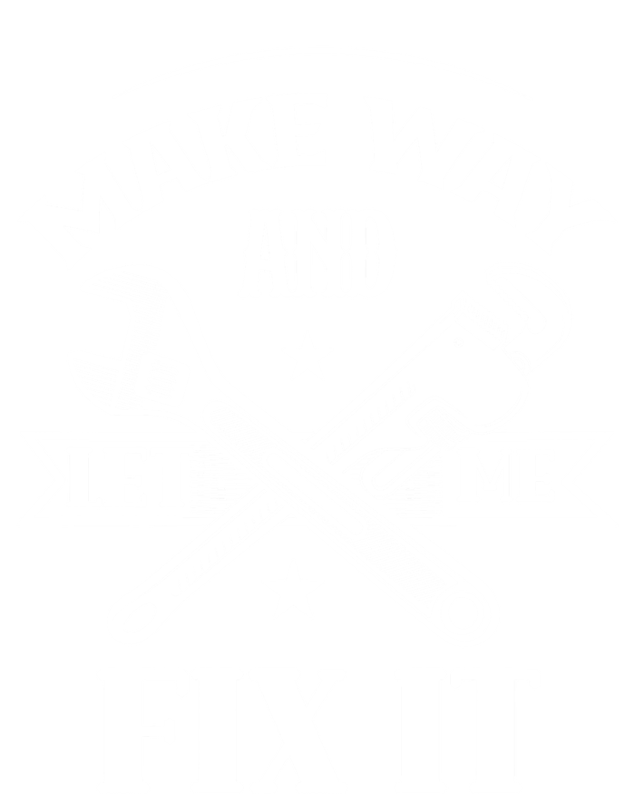 Make Way And Let Me Fix It Tinkerer Fixing Repair Mr Fix It Gift V-Neck T-Shirt