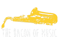 Funny Saxophone The Bacon Of Music Marching Band Sax Player T-Shirt