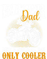 Motorcyclists Biker Dad Like A Normal Dad Only Cooler Meaningful Gift Pom Pom 12in Knit Beanie